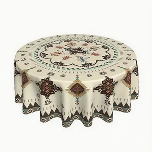 Veronika ubrus kulatý retro ⌀ 150 cm