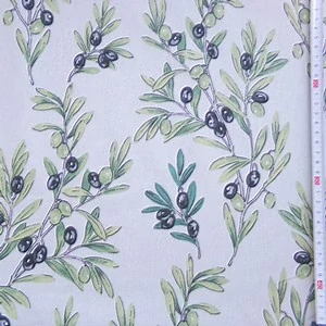 Stof látka oliva šíře 160 cm