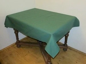 Veronika ubrus čtvercový 140 x 140 cm zelený